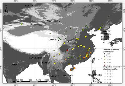 Explaining the Geographic Pattern of Plant Invasion in 67 Nature Reserves in China